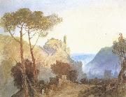 Joseph Mallord William Turner Ruin castle Germany oil painting artist